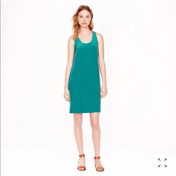 NWT J. Crew Twisted Back Dress - Picture 2 of 12